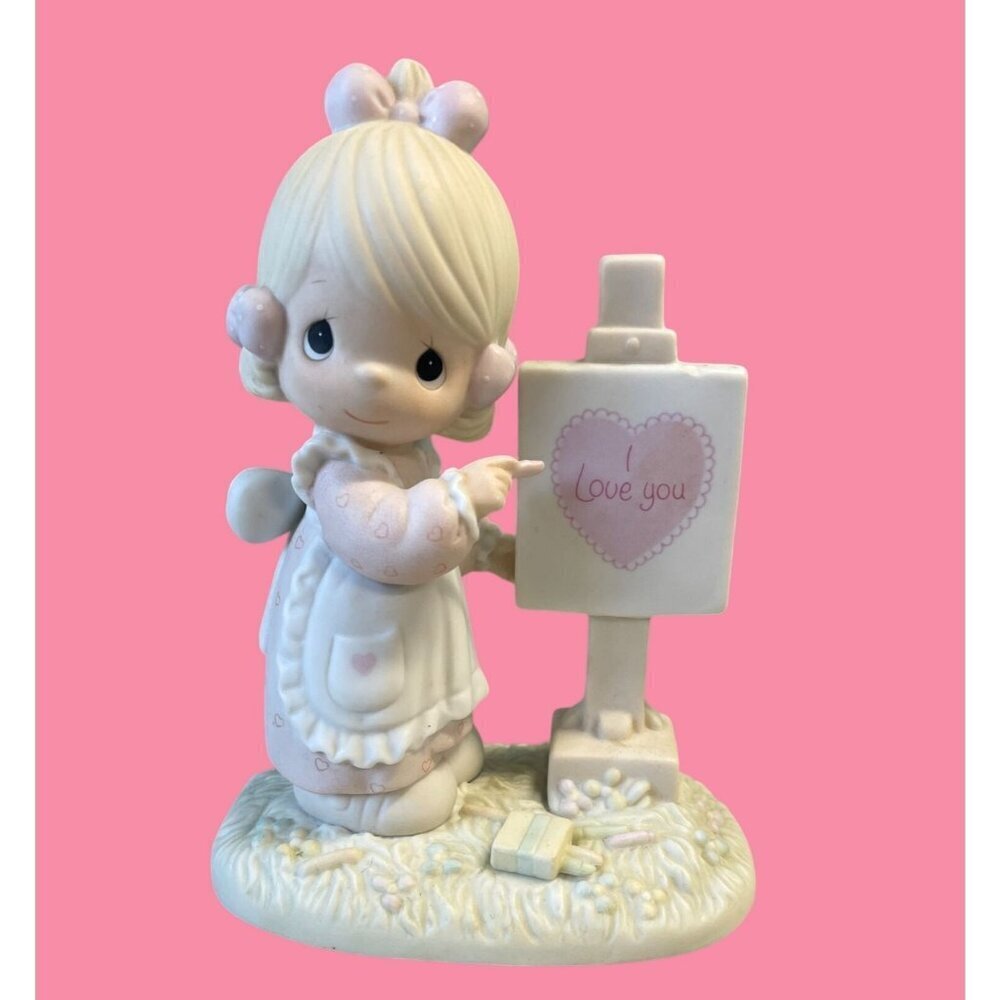 Precious‎ Moments "Loving You Dear Valentine" Figurine